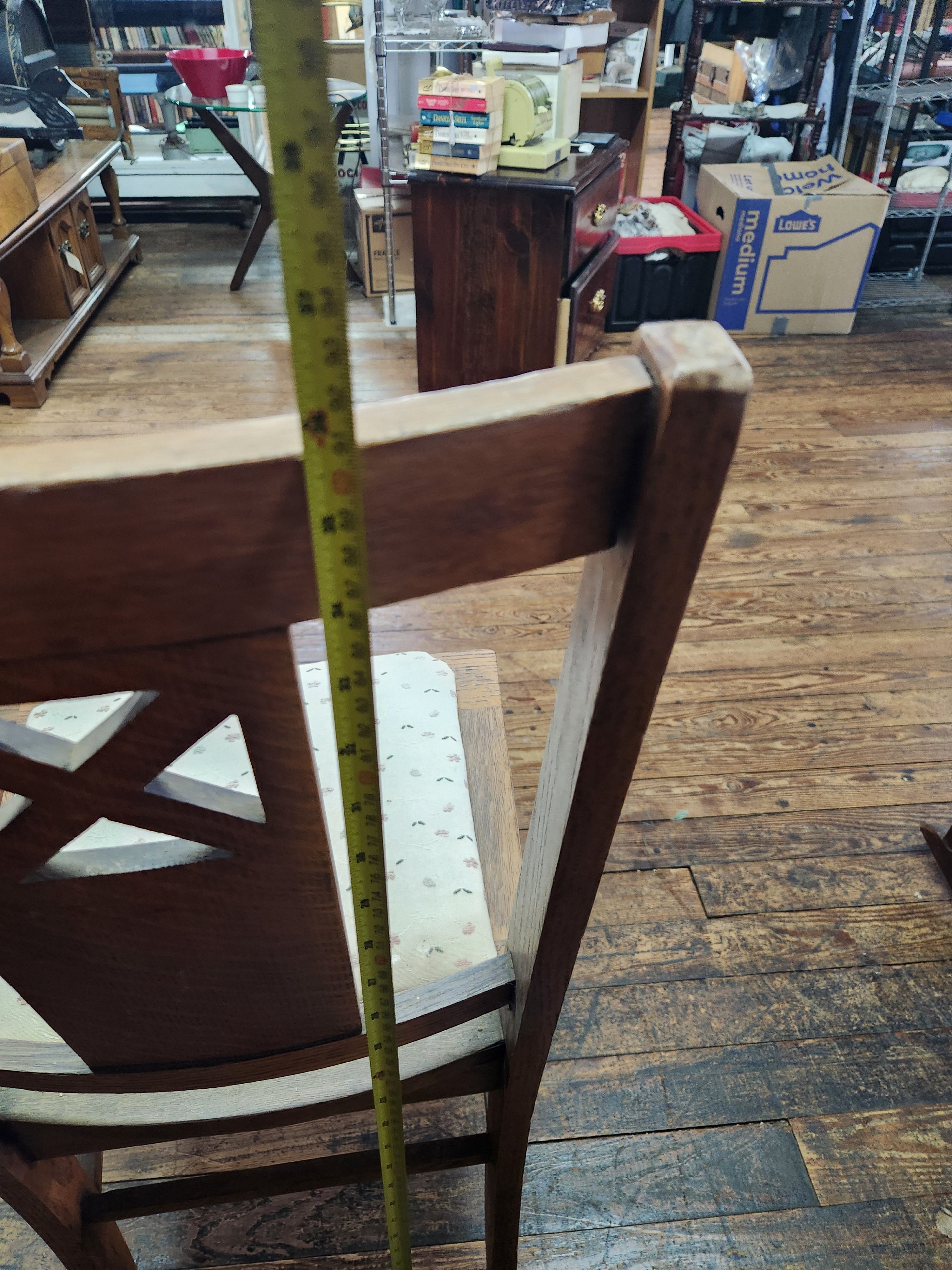 3 Vintage Arts&Crafts/Mission Style Oak Dining Chairs
