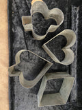 Vintage Deck of Cards Suits Cookie Cutters